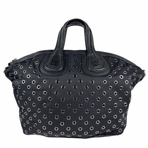 Givenchy Nightingale handbag leather black